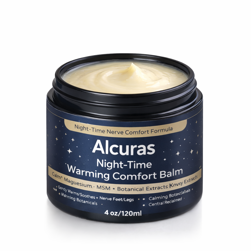 🧬Alcuras® Night Repair Neuropathy Relief & Nerve Recovery Lotion