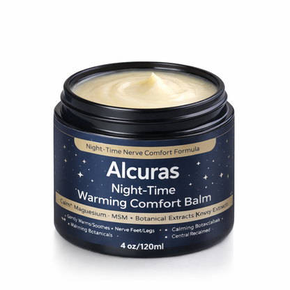 🧬Alcuras® Night Repair Neuropathy Relief & Nerve Recovery Lotion