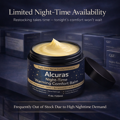 🧬Alcuras® Night Repair Neuropathy Relief & Nerve Recovery Lotion