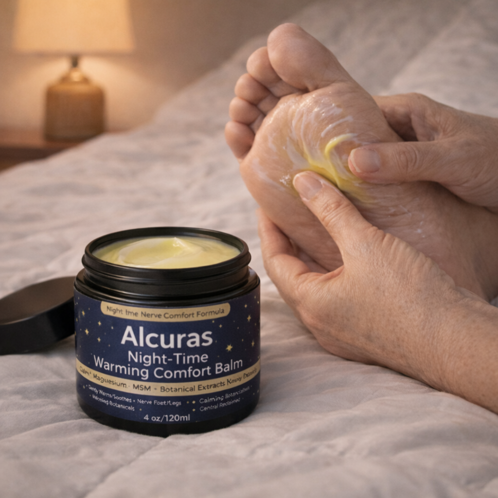 🧬Alcuras® Night Repair Neuropathy Relief & Nerve Recovery Lotion