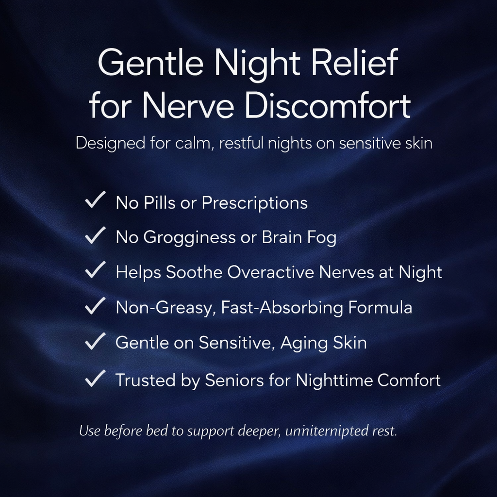 🧬Alcuras® Night Repair Neuropathy Relief & Nerve Recovery Lotion