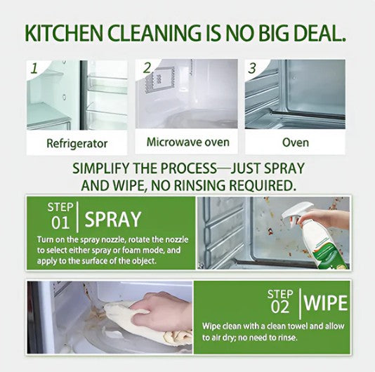 💥Enzyme Gentle · Multi-Purpose Cleaning Liquid, Natural Enzyme Formula, Gentle on Appliances, Universal for Washing Machine, Dishwasher, Refrigerator, Descaling & Deodorizing, Safe for Moms and Babies.🍀