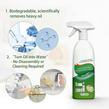 💥Enzyme Gentle · Multi-Purpose Cleaning Liquid, Natural Enzyme Formula, Gentle on Appliances, Universal for Washing Machine, Dishwasher, Refrigerator, Descaling & Deodorizing, Safe for Moms and Babies.🍀