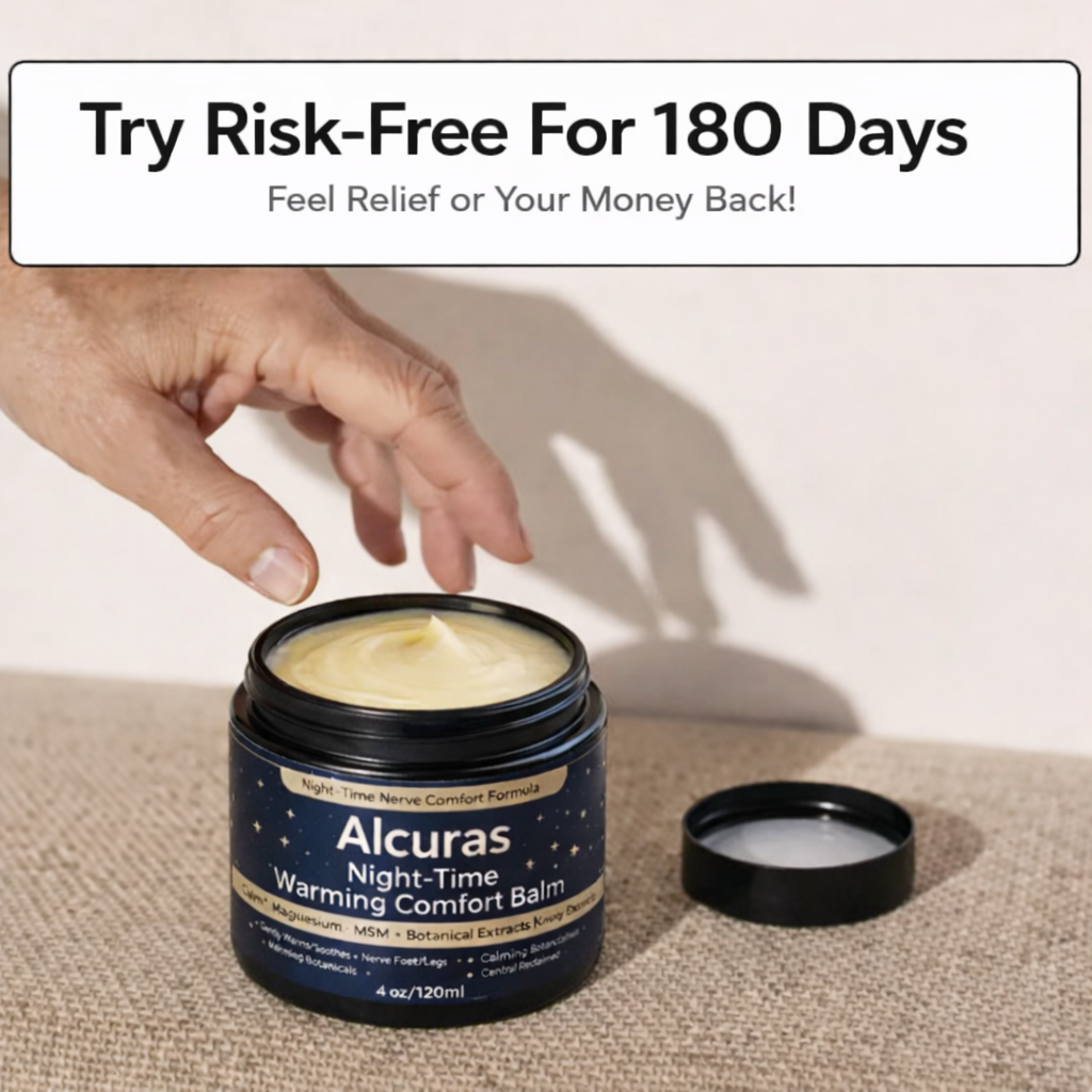 🧬Alcuras® Night Repair Neuropathy Relief & Nerve Recovery Lotion