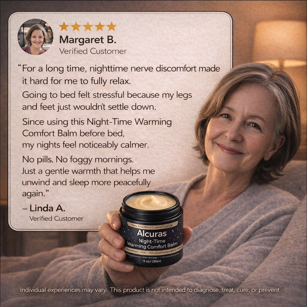 🧬Alcuras® Night Repair Neuropathy Relief & Nerve Recovery Lotion
