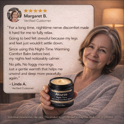🧬Alcuras® Night Repair Neuropathy Relief & Nerve Recovery Lotion